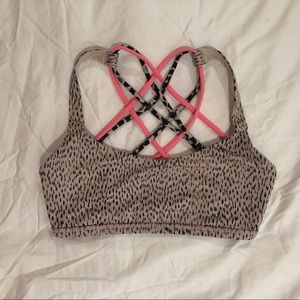 free to be wild sports bra from lululemon